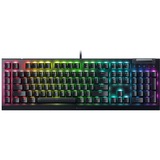 Razer Blackwidow V4 X, clavier gaming Noir, Layout FR, Razer certified Mechanical Green Switches, RGB LED, Doubleshot ABS