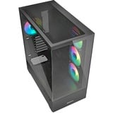 Sharkoon AK6 RGB boîtier midi tower Noir | 2x USB-A | 1x USB-C | RGB | Window