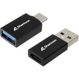 Sharkoon Adaptateurs USB-C OfficePal Noir