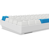 Sharkoon SKILLER SGK50 S4 Gen2 PBT, clavier gaming Blanc, Layout BE, Gateron G Pro 3.0 Yellow, BE Layout, Gateron G Pro 3.0 Yellow, RGB LED, Hot-swappable, 60%