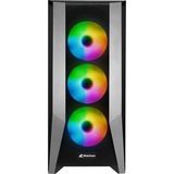 Sharkoon TG7M RGB boîtier midi tower Noir | 2x USB-A | 1x USB-C | RGB | Window