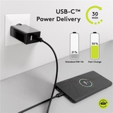 goobay Câble de charge et de synchronisation USB-C PD 100W Noir, 0,5 mètre