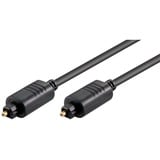 goobay Toslink, Câble Noir, 2 mètres
