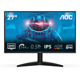 AOC Q27B36X 27" Moniteur  Noir, 1x HDMI, 1x DisplayPort, 144 Hz