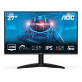 AOC Q27B36X 27" Moniteur gaming Noir, 1x DisplayPort, 1x HDMI, 144 Hz