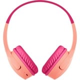 Belkin SOUNDFORM Mini casque sans fil pour enfants, Casque/Écouteur Corail/Rose, Bluetooth