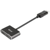 Club 3D Concentrateur MST DisplayPort 1.4 vers DisplayPort + HDMI 4K60Hz M/F, HUB 