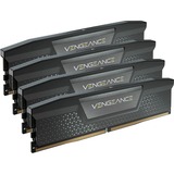 Corsair 128 Go DDR5-5600 Quad-Kit, Mémoire vive Noir, CMK128GX5M4B5600C40, Vengeance, XMP