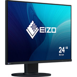EIZO FlexScan EV2410R-BK 24.1" Moniteur Noir, 1x DisplayPort, 1x HDMI, 1x DVI, 1x VGA, 4x USB-A