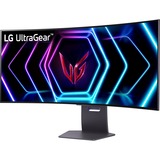 LG UltraGear OLED 39GS95QE-B 39" Moniteur UltraWide gaming incurvé  Noir/Violet, 2x HDMI, 1x DisplayPort, USB-A, 240Hz
