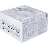 Lian Li SX Platinum alimentation  modulaire 850 watt Blanc, 1x 12V-2x6, 3x PCIe, 4x PCIe, Gestion des câbles