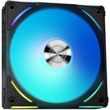 Lian Li UNI FAN AL120 V2 Single Pack, Ventilateur de boîtier Noir, Connecteur de ventilateur PWM à 4 broches, LED RGB