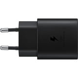 Samsung 25W Fast Charger USB-C, Chargeur Noir, avec câble