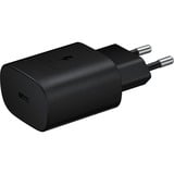 Samsung 25W Fast Charger USB-C, Chargeur Noir, avec câble