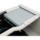 SilverStone SST-FLP01W boîtier HTPC Crème | 2x USB-A | 1x USB-C