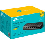 TP-Link LS1008G, Switch Noir, Sans gestion