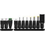 goobay Alimentation universelle 3 V - 12 V, Max. 12 W, Bloc d'alimentation Noir