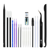 iFixit Kit de nettoyage de précision, Set d'outils Noir/Bleu