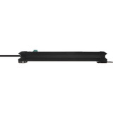 Brennenstuhl Bloc multiprises Premium-Line avec USB 6 prises Noir
