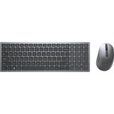 Dell KM7120W, set de bureau Gris, Layout BE, Mécanique des ciseaux, 1600 dpi