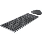 Dell KM7120W set de bureau sans fil Gris, Layout BE (AZERTY), Mécanique des ciseaux, 96%, 1600 dpi