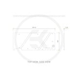 EKWB EK-Quantum Vector Trio RTX 3080/3090 Backplate - Nickel Nickel