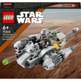 LEGO Star Wars - Microfighter Chasseur N-1 du Mandalorien, Jouets de construction 75363