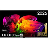 LG OLED evo AI W6 True Wireless (OLED77W69LA) 77" 4K Ultra HD TV Noir, 4x HDMI, 2x USB, Bluetooth, LAN, WLAN, CI+, HDR10, Dolby Vision