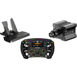 MOZA R12 V2 + FSR 2+ SR-P, Volant Noir, Base, volant et pédales