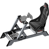 Res-Tech Smart Cockpit + GT Seat, Simulateur de course Noir/gris, Profilé aluminium