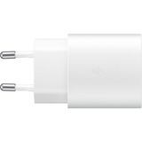 Samsung 25W Fast Charger USB-C Blanc, 1x USB-C, avec câble