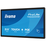 iiyama ProLite TW2223AS-B3P, Affichage public Noir, Full HD, IPS, 10 points tactiles, PoE, Android 14