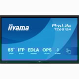 iiyama iiyama ProLite TE6515A-B1AG écran interactif 64,5" 4K UHD, Affichage public Noir, Tactile, HDMI, DisplayPort, USB-C, Android 14