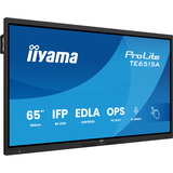 iiyama iiyama ProLite TE6515A-B1AG écran interactif 64,5" 4K UHD, Affichage public Noir, Tactile, HDMI, DisplayPort, USB-C, Android 14