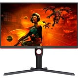 AOC U27G3X/BK 27" 4K UHD Moniteur gaming  Noir/Rouge, 2x HDMI, 1x DisplayPort, 160Hz