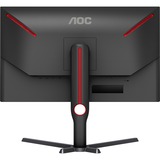 AOC U27G3X/BK 27" 4K UHD Moniteur gaming  Noir/Rouge, 2x HDMI, 1x DisplayPort, 160Hz