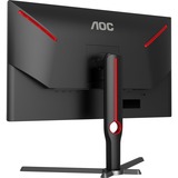 AOC U27G3X/BK 27" 4K UHD Moniteur gaming  Noir/Rouge, 2x HDMI, 1x DisplayPort, 160Hz