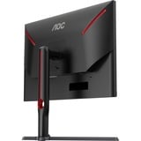 AOC U27G3X/BK 27" 4K UHD Moniteur gaming  Noir/Rouge, 2x HDMI, 1x DisplayPort, 160Hz