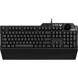 ASUS TUF Gaming K1, clavier gaming Noir, Layout États-Unis,  US layout, RGB