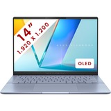ASUS Vivobook S 14 (S5406SA-QD077W) 14" Copilot+ 14" PC portable  Bleu-gris | Core Ultra 7 258V | Arc Graphics | 32 Go | SSD 1 To
