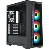 Cooler Master MasterBox 520 boîtier midi tower Noir | 1x USB-A | 1x USB-C | RGB | Verre Trempé