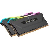 Corsair Vengeance RGB PRO SL 32 Go DDR4-3200 (2x 16 Go) mémoire vive Noir, CMH32GX4M2Z3200C16, XMP 2.0
