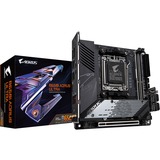 GIGABYTE B650I AORUS ULTRA, Socket AM5 carte mère Noir/Argent, RAID, 2.5 Gb-LAN, Wi-Fi 6E, BT 5.2, Sound, Mini-ITX