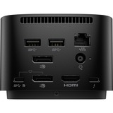 HP Thunderbolt Dock 280W G4 avec câble combo, Station d'accueil Noir, 120/280 Watt, USB-C, DisplayPort, HDMI