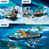 LEGO City - La motoneige d’exploration arctique, Jouets de construction 60376