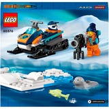 LEGO City - La motoneige d’exploration arctique, Jouets de construction 60376