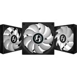 Lian Li ST120 Triple-pack, Ventilateur de boîtier Noir, Led RGB, connecteur de ventilateur PWM à 4 broches