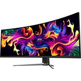 MSI MPG 491CQP QD-OLED 49" Moniteur UltraWide gaming incurvé  Noir, 2x HDMI, 1x DisplayPort, 2x USB-A, 2x USB-B, 1x USB-C, 144 Hz