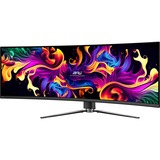 MSI MPG 491CQP QD-OLED 49" Moniteur UltraWide gaming incurvé  Noir, 2x HDMI, 1x DisplayPort, 2x USB-A, 2x USB-B, 1x USB-C, 144 Hz