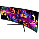 MSI MPG 491CQP QD-OLED 49" Moniteur UltraWide gaming incurvé  Noir, 2x HDMI, 1x DisplayPort, 2x USB-A, 2x USB-B, 1x USB-C, 144 Hz